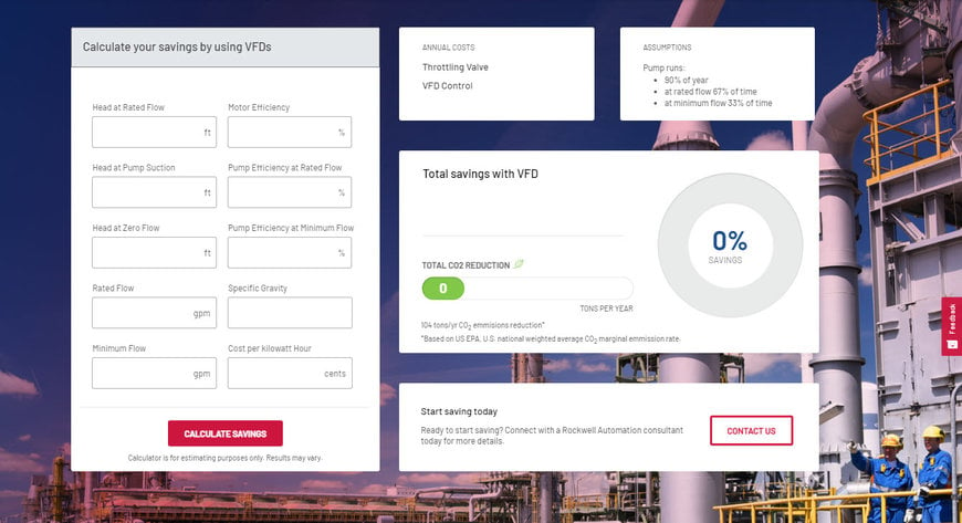 New Energy Savings Calculator Helps Improve Energy Efficiency for the Chemical Industry